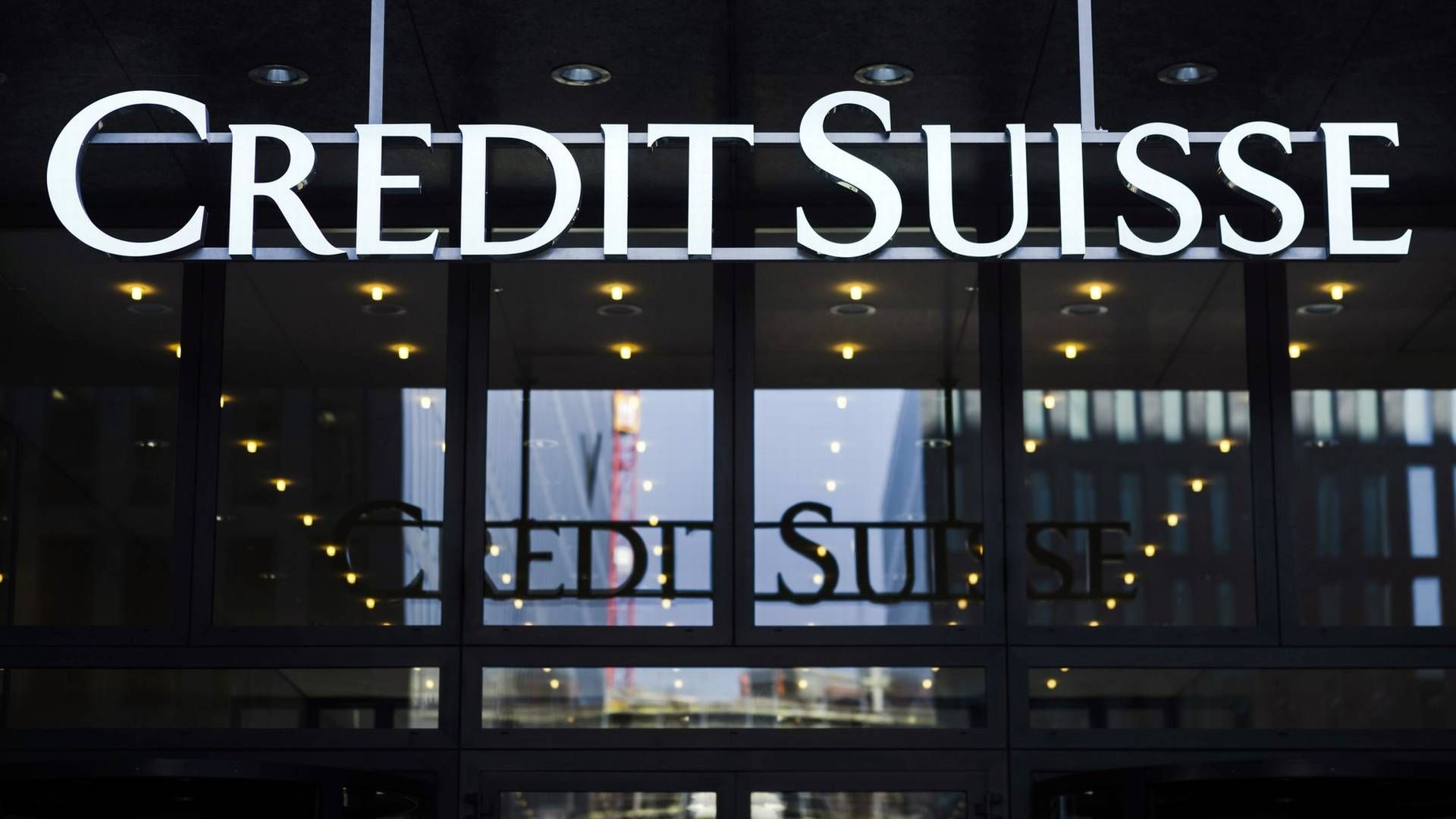 Logo der Credit Suisse. | Foto: picture alliance/KEYSTONE | MICHAEL BUHOLZER