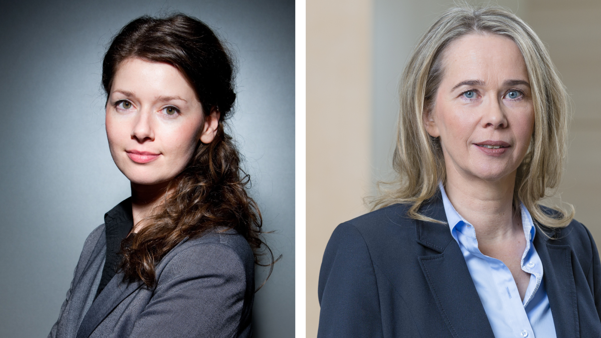 Die neue Leiterin der BaFin-Kommunikationsabteilung Jacqueline Juknat und Vorgängerin Sabine Reimer (vlnr.) | Foto: Privat/ Bernd Roselieb / BaFin