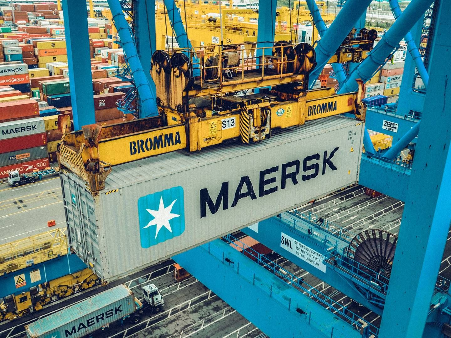Et amerikansk havneselskab krævede millioner af dollars i erstatning fra Mærsk, som trak sig ud af en aftale før tid. Nu er parterne blevet enige om et forlig bag lukkede døre. | Foto: PR / A.P. Møller - Mærsk