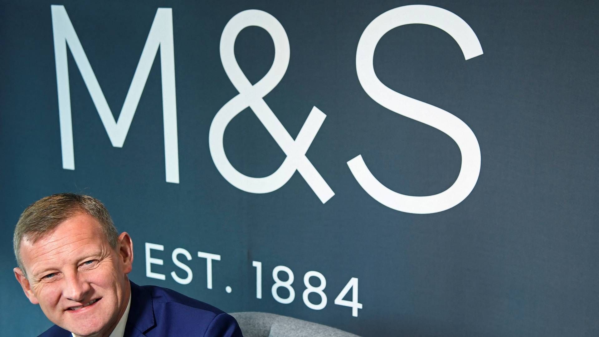 Steve Rowe er direktør for Marks & Spencer, men fratræder snart og overlader tøjlerne til Stuart Machin. | Foto: Toby Melville/Ritzau Scanpix