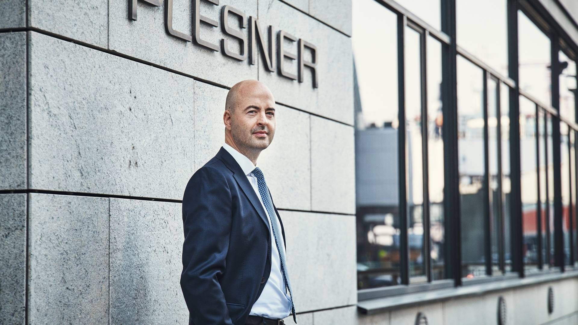 Plesners ledende partner, Niklas Korsgaard Christensen, er en af de topchefer i advokatbranchen, der kan glæde sig over høj vækst i 2021. | Foto: Jeppe Carlsen