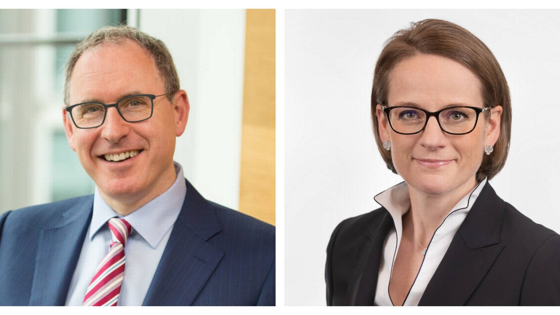 LGIM’s Head of Responsible Investment Integration Michael Marks (l.) and CIO Sonja Laud. | Photo: LGIM PR.