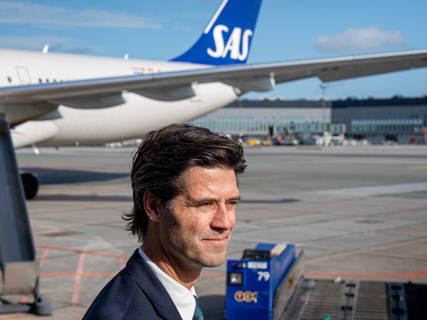 Simon Pauck Hansen, koncerndirektør i SAS. | Foto: Stine Bidstrup/Ritzau Scanpix