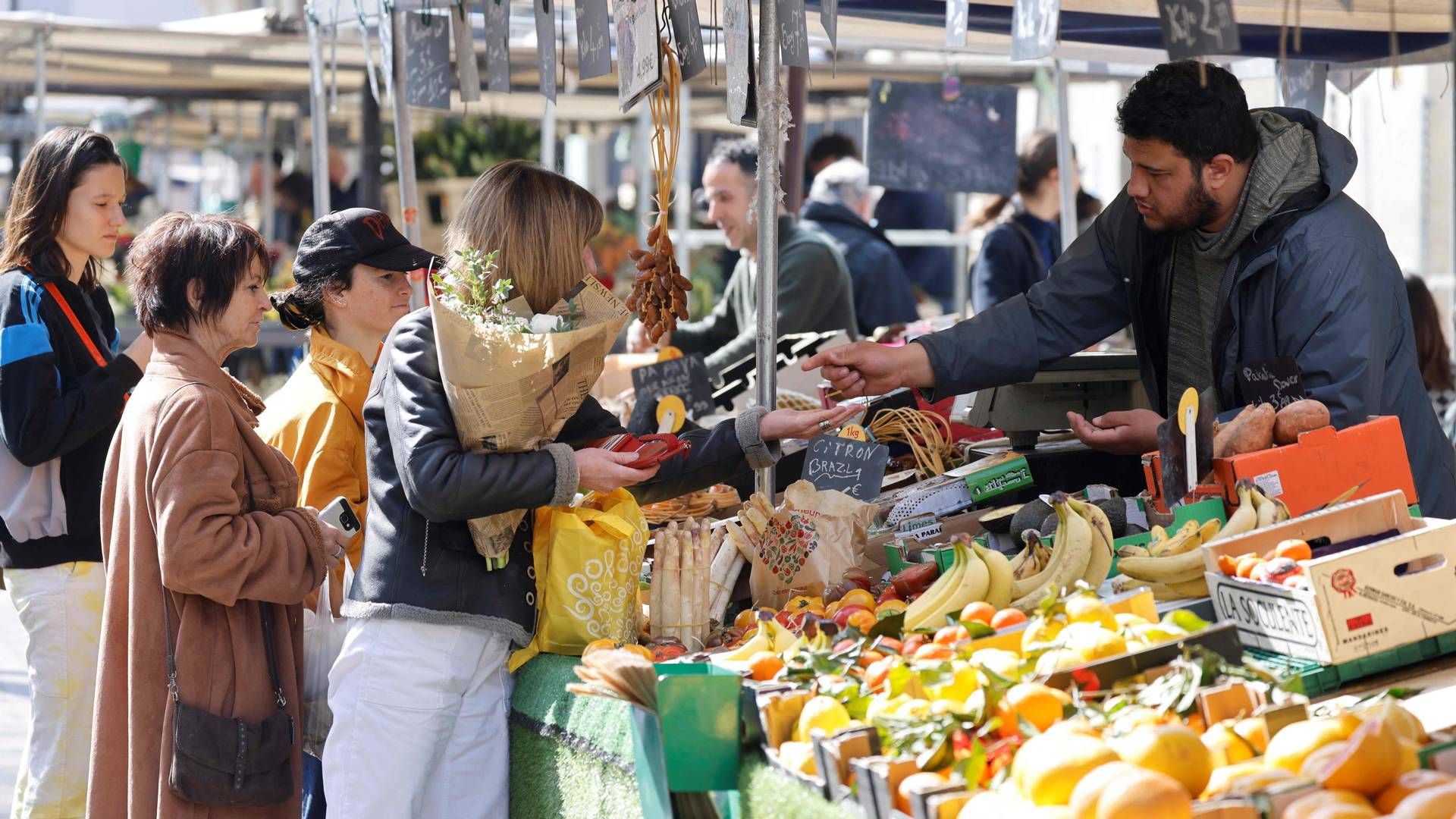 Inflationen har været høj de seneste måneder. | Foto: Ludovic Marin/AFP/Ritzau Scanpix