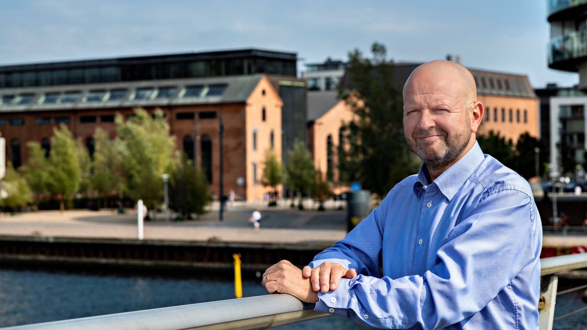 Thomas Senderovitz, seniorvicepræsident med ansvar for Data Science i Novo Nordisk, er svært tlfreds med valget af Steffen Thirstrup som EMAs nye medicinske direktør. | Foto: Lægemiddelstyrelsen / PR