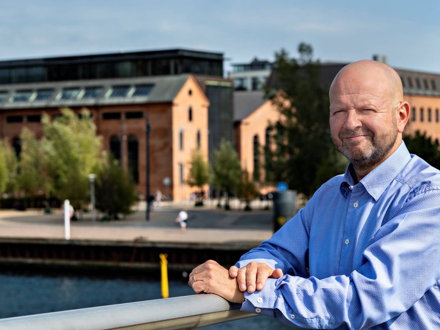 Thomas Senderovitz, seniorvicepræsident med ansvar for Data Science i Novo Nordisk, er svært tlfreds med valget af Steffen Thirstrup som EMAs nye medicinske direktør. | Foto: Lægemiddelstyrelsen / PR