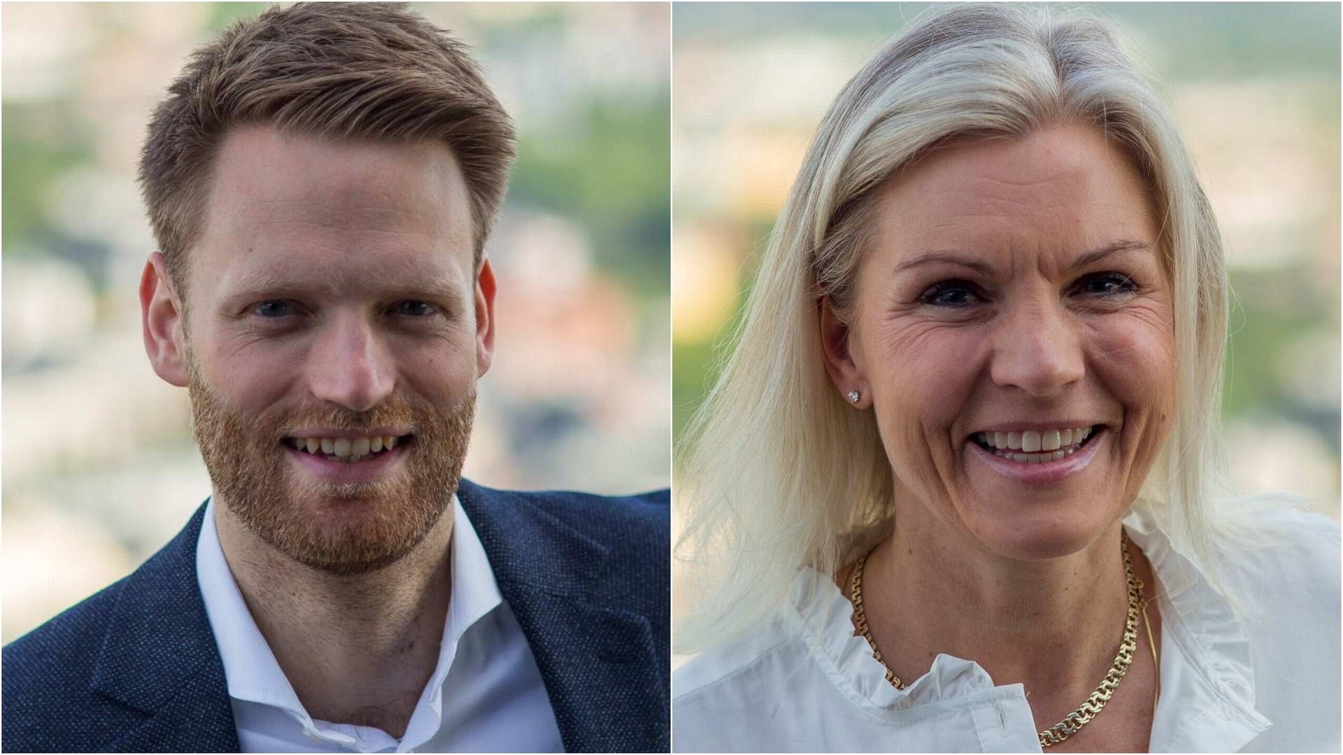 BLIR RÅDGIVERE:Thomas Kalvenes og Eline Gedde-Dahl inngår i Entras strategiske rådgiver-team | Foto: Entra