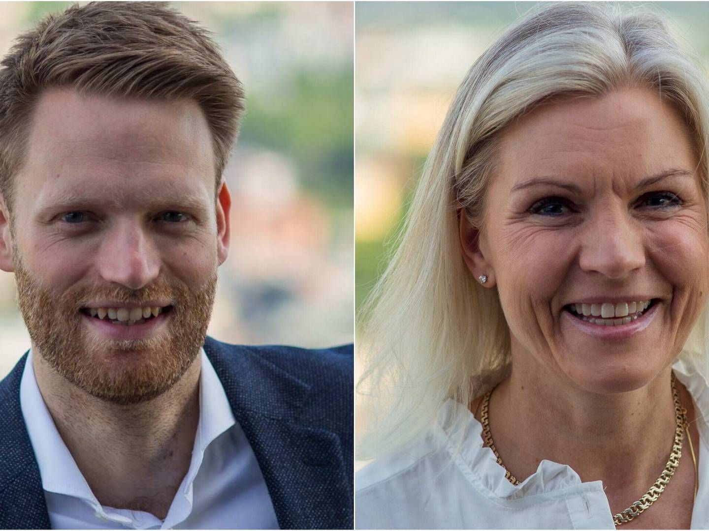 BLIR RÅDGIVERE:Thomas Kalvenes og Eline Gedde-Dahl inngår i Entras strategiske rådgiver-team | Foto: Entra