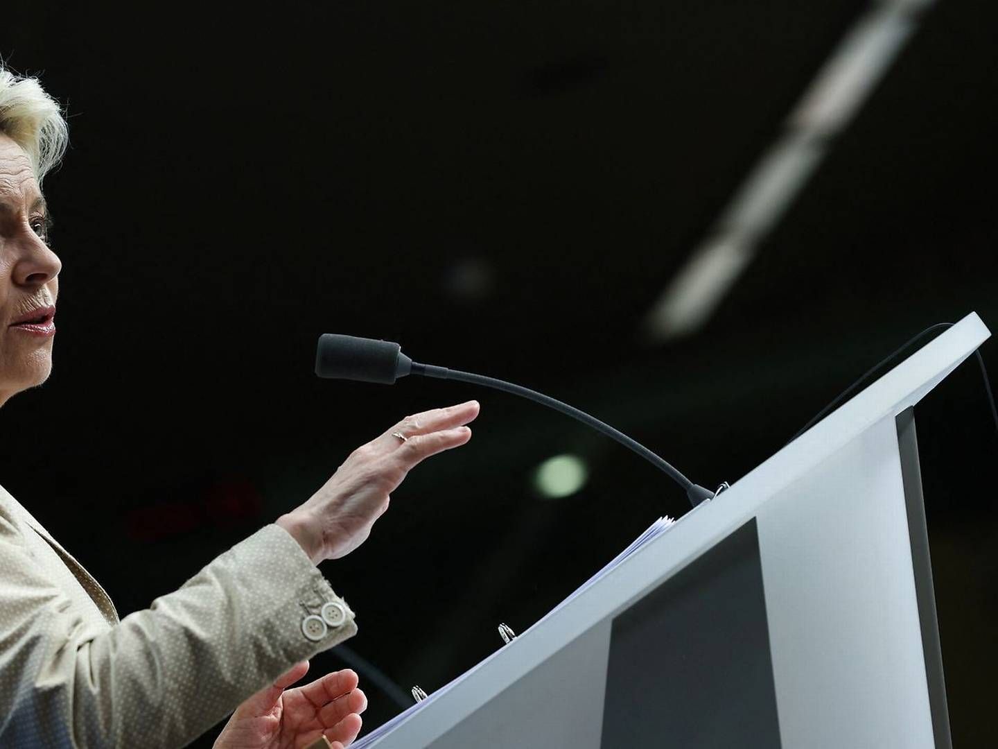 EU-Kommissionens formand, Ursula von der Leyen. | Foto: Kenzo Tribouillard/AFP/Ritzau Scanpix