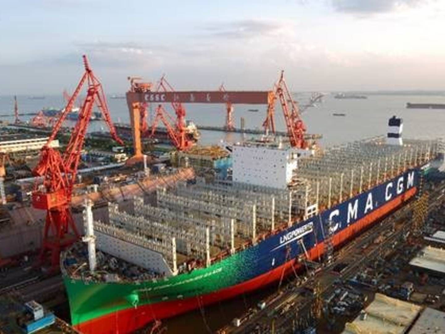 The coalition fears that the legislation will promote LNG instead of more sustainable fuels. | Photo: CMA CGM - PR