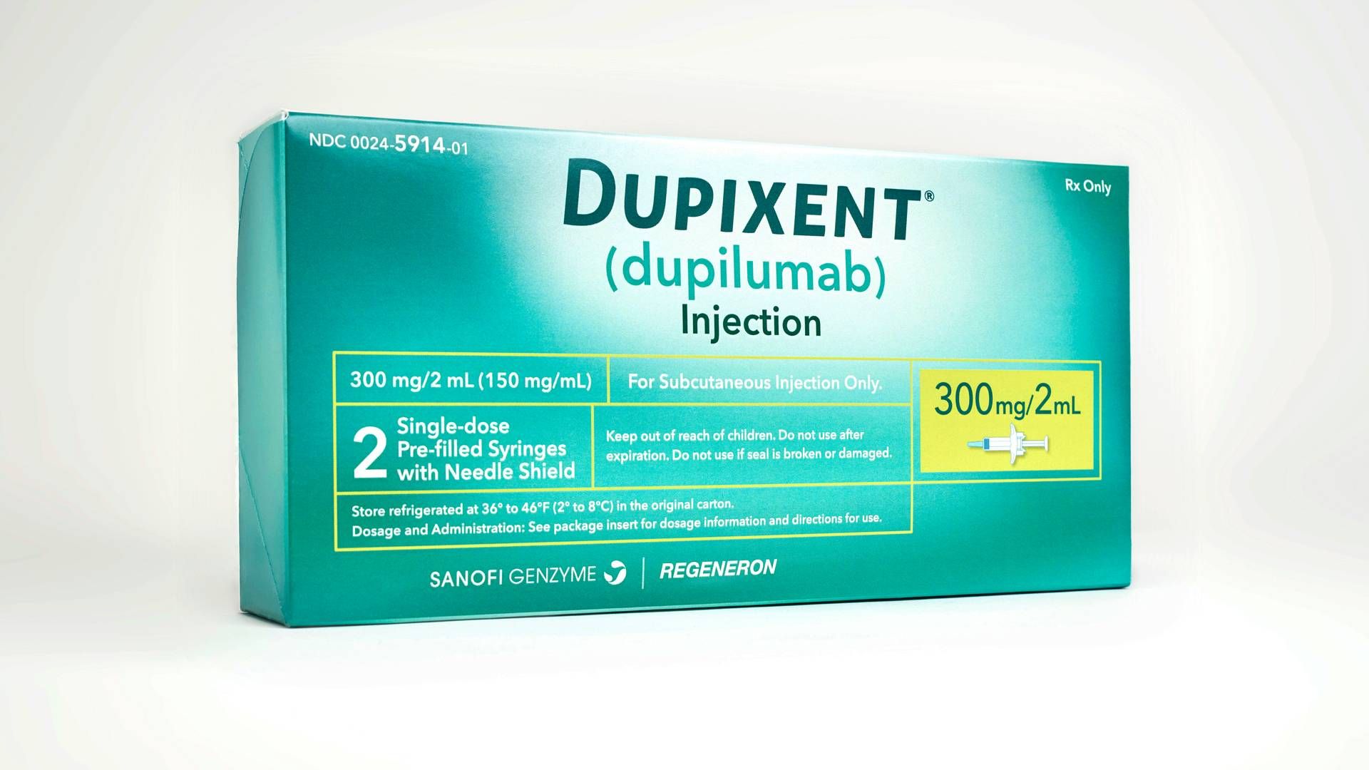 Dupixent er siden lanceringen også blevet godkendt til behandling uden for atopisk eksem. Blandt andet astma. | Foto: Rodrigo Cid/AP/Ritzau Scanpix