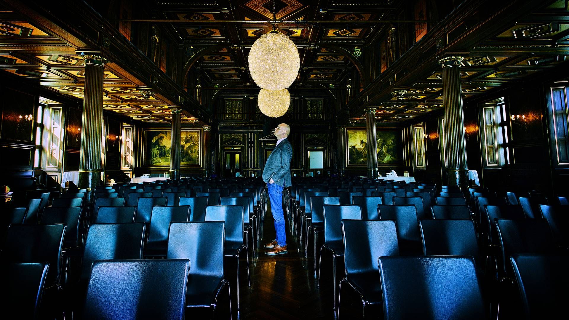 ”Der var ligesom en lang periode, hvor de stegte duer fløj ind i munden af sig selv. Det gør de ikke mere," siger e-handelsdirektør Niels Ralund om branchen efter corona, midt i en krig. | Foto: MAGNUS MØLLER