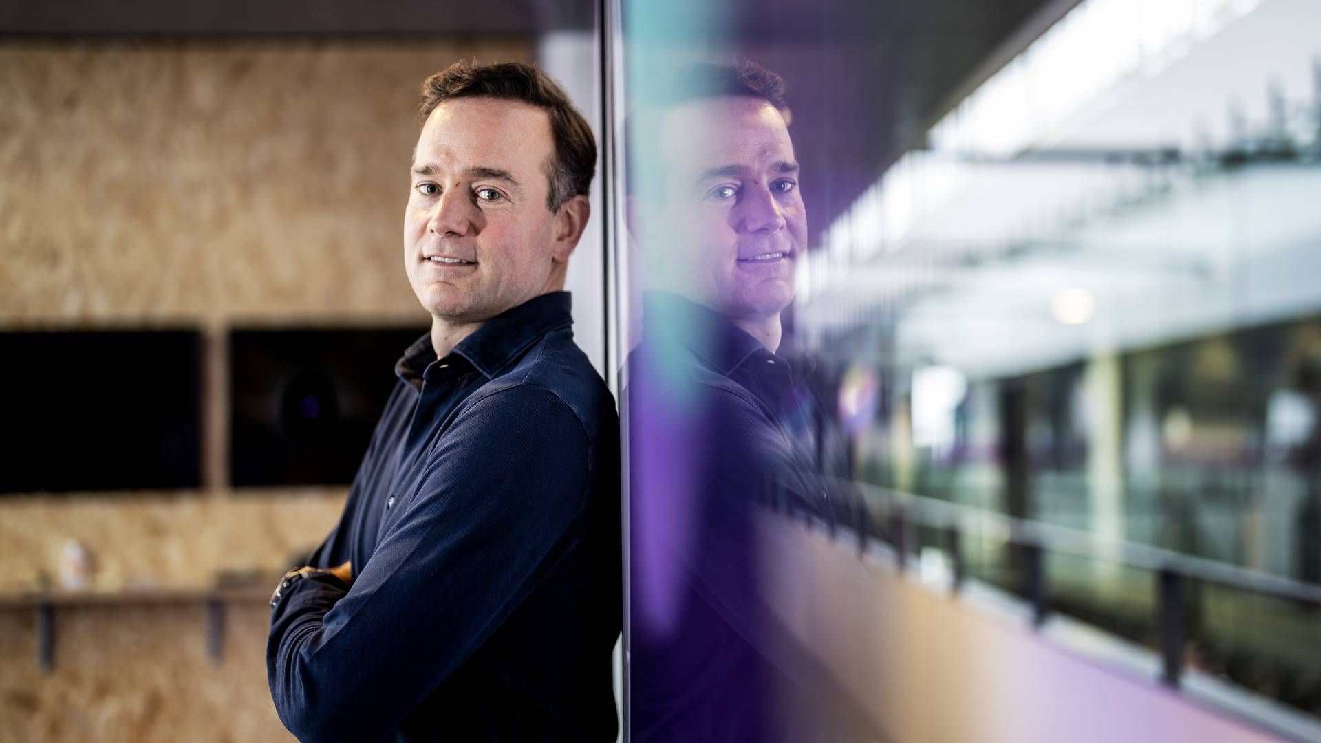 Vi er næsten klar med et 5G-produkt, som vi mener vil være bedre end fiber, fordi det tilbyder meget høje hastigheder," lyder det blandt andet fra Telias topchef Petr Cermak. | Foto: Stine Bidstrup/ERH