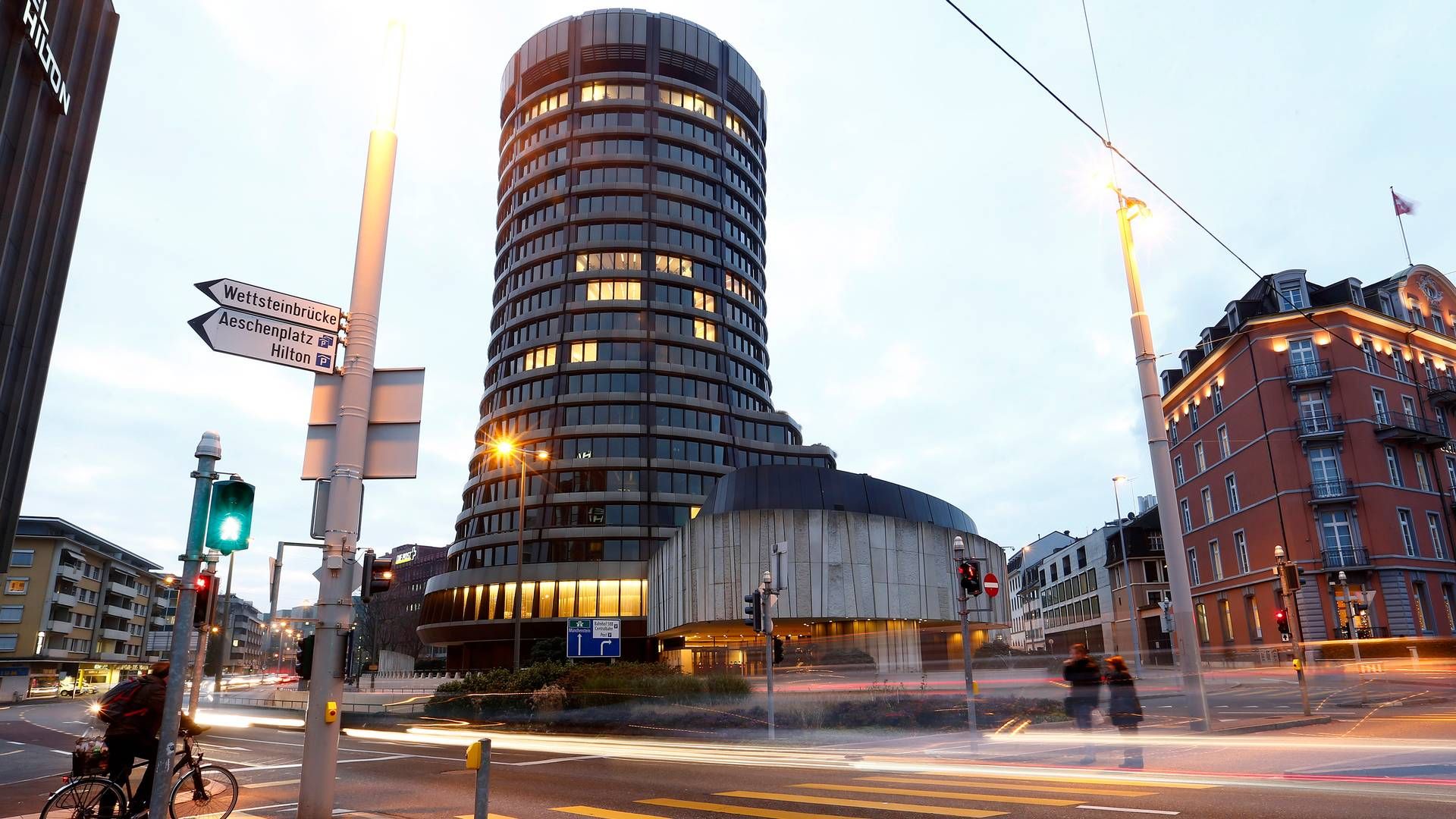 Basel-Komiteen har hjemme hos Bank for International Settlements i Basel, Schweiz. | Foto: Arnd Wiegmann/Reuters/Ritzau Scanpix