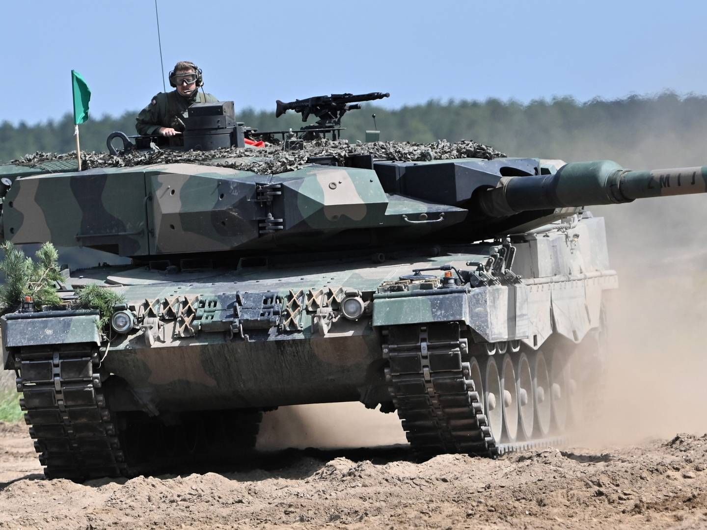 Leopard-Panzer. | Foto: picture alliance / EPA | Marcin Bielecki