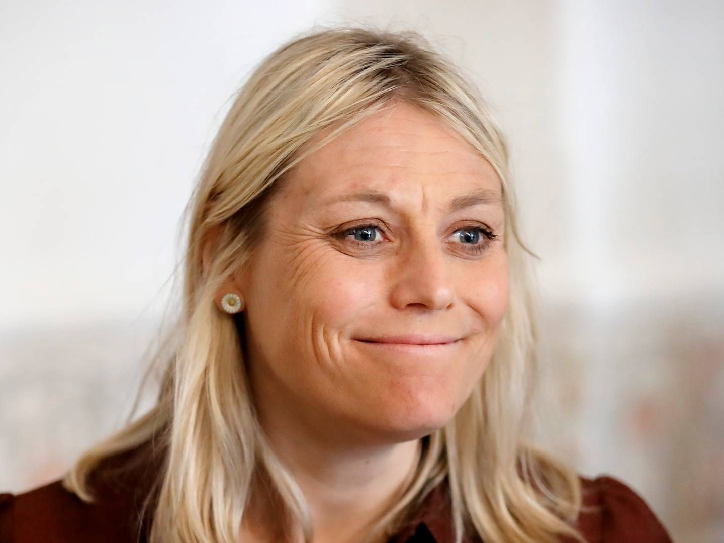 Trine Bramsen fortæller, at der er store samfundsøkonomiske gevinster ved en Kattegat-forbindelse, men at der også er andre hensyn at tage. | Foto: Jens Dresling/Ritzau Scanpix