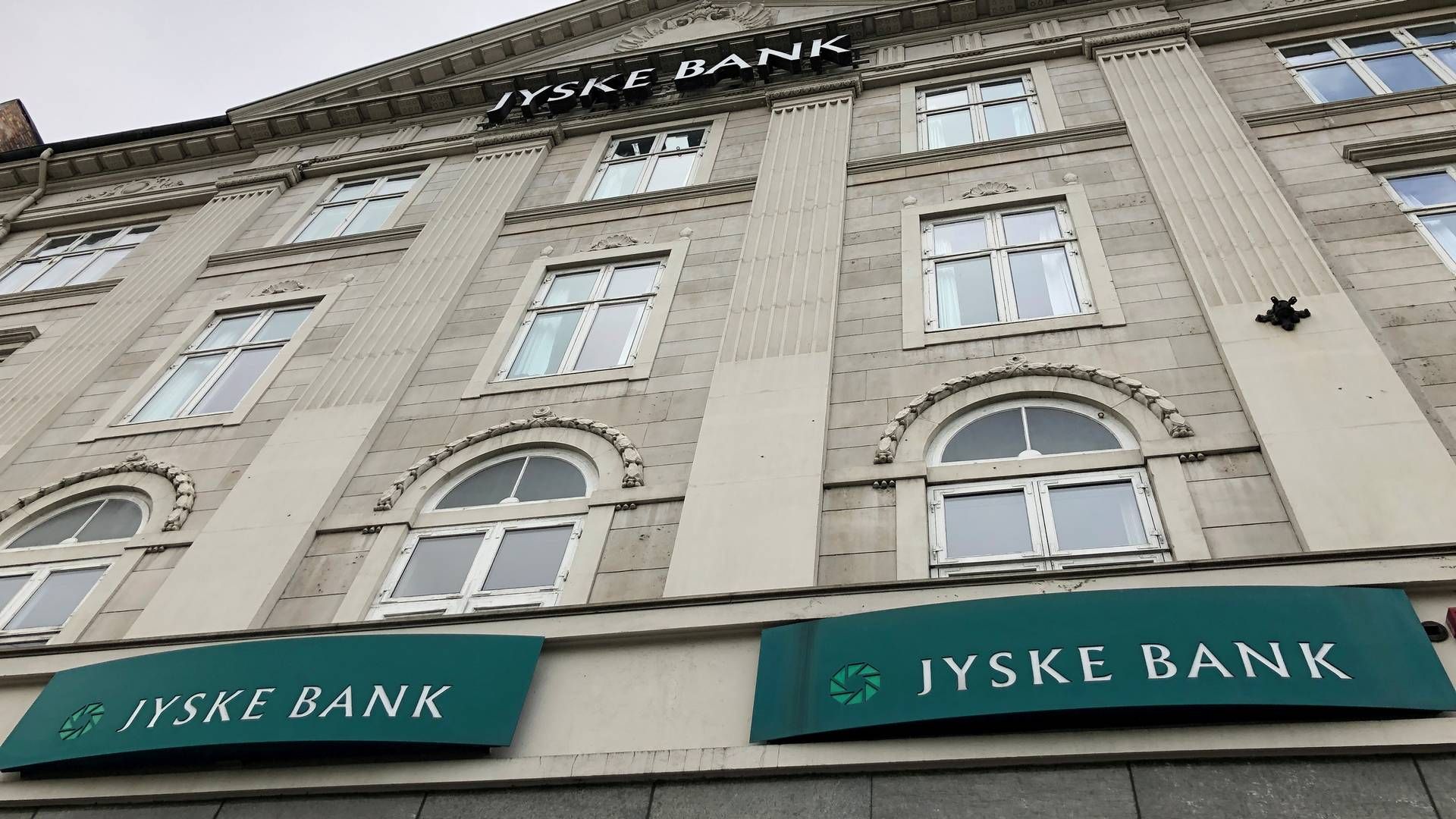 Jyske Bank bekræftede onsdag aften, at banken er i drøftelser med Handelsbanken om et køb af den svenske banks danske aktiviteter. | Foto: Nikolaj Skydsgaard/Reuters/Ritzau Scanpix