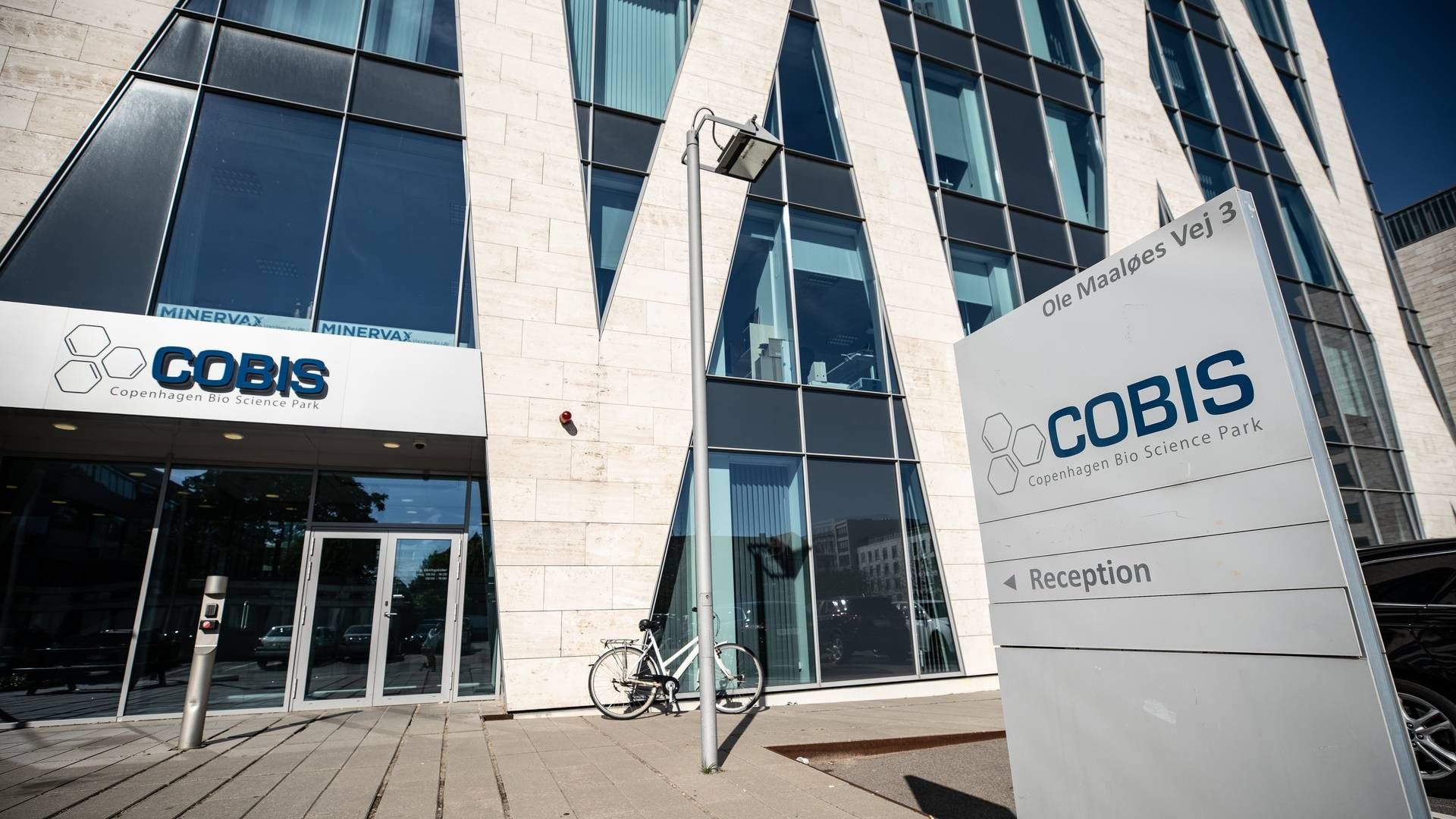Dansk Biotek har adresse i Cobis-bygningen, der også er hjemsted for adskillige biotekselskaber samt Bioinnovations Institute. | Foto: Jan Bjarke Mindegaard / Watch Medier