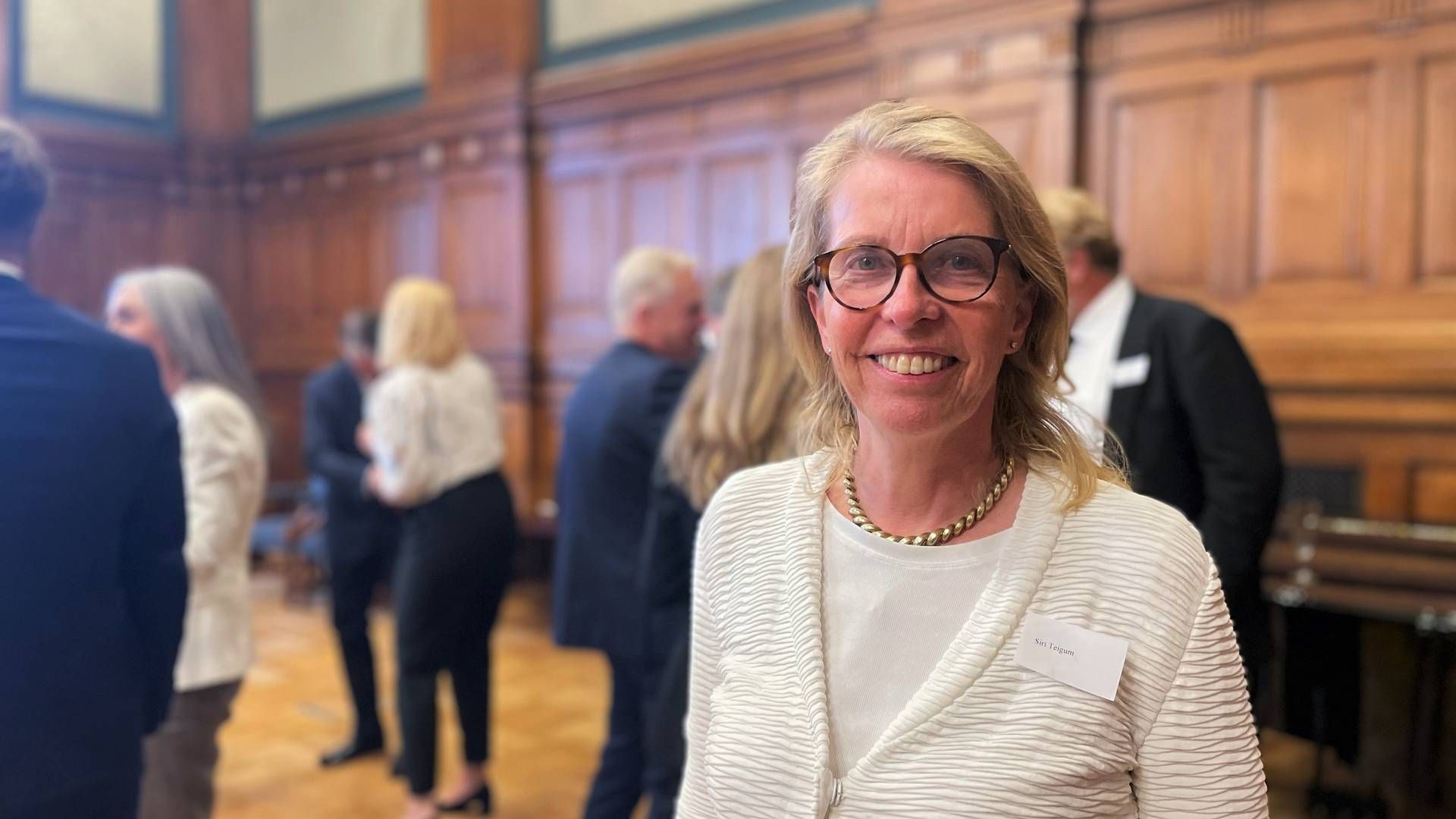 Siri Teigum under Høyesteretts mottakelse av de nye møterettsadvokatene i forrige måned. | Foto: Tonje Waal Karlsen