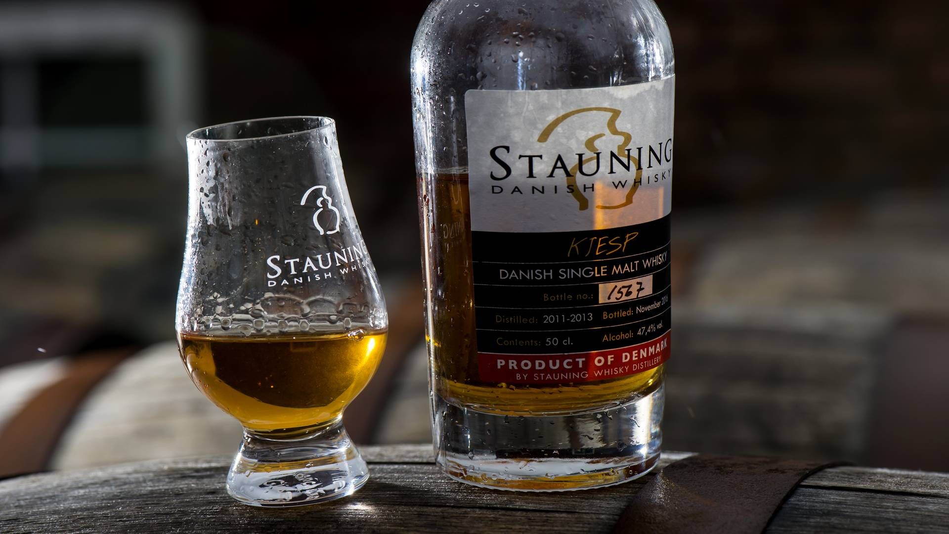 Stauning Whisky vil ud i verden. | Foto: René Schütze