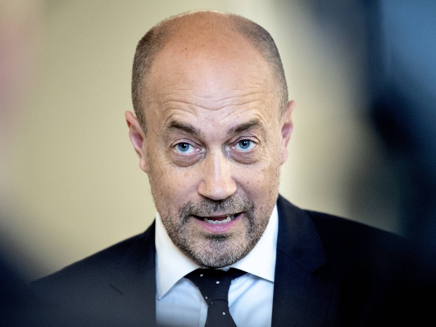 Sundhedsminister Magnus Heunicke (S) bekræfter, at der nu er ti tilfælde af abekopper i Danmark. | Foto: NILS MEILVANG