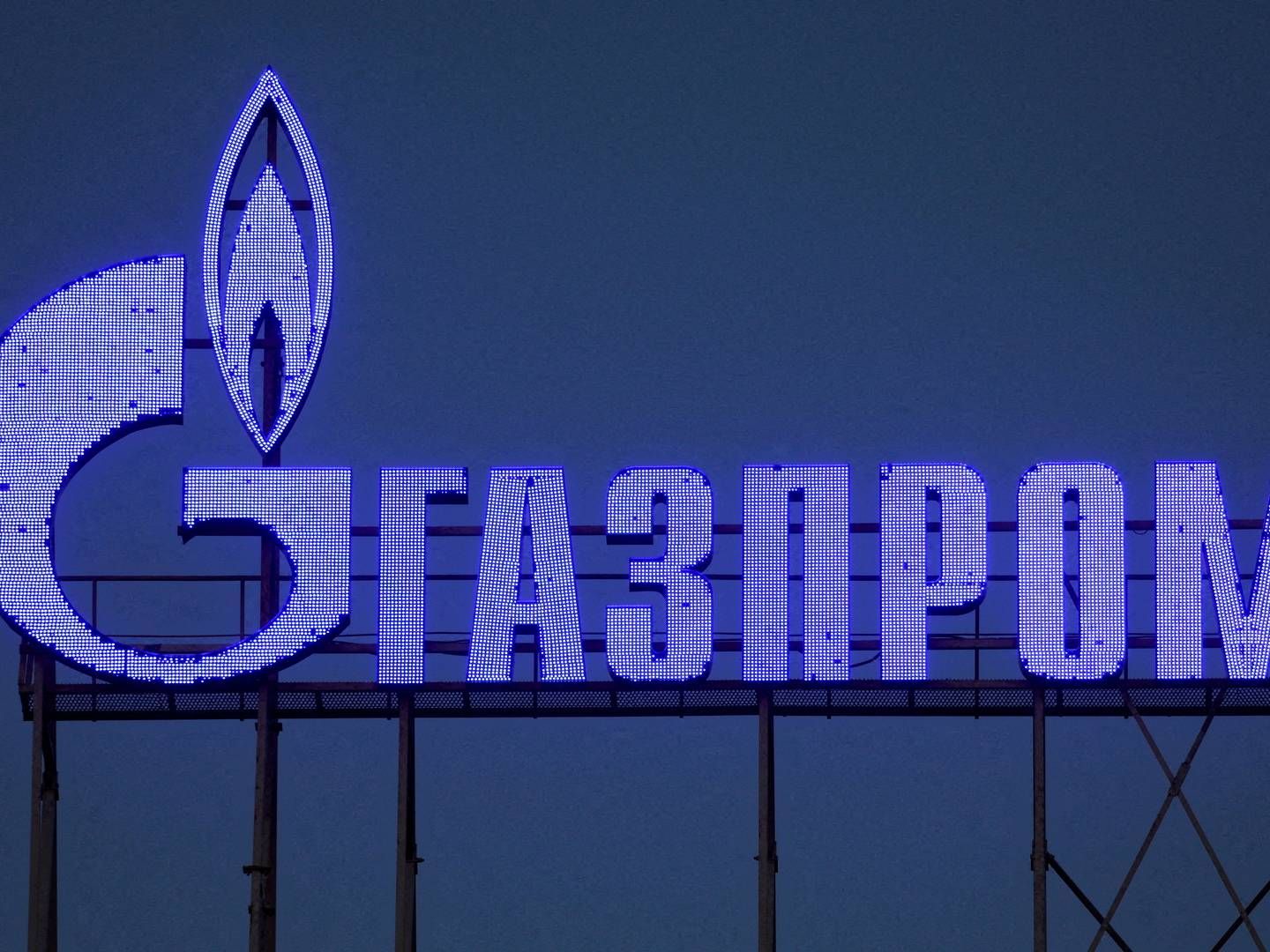 Det russiske energiselskab Gazprom har lukket for gasleverancer til en række vestlige lande - herunder Danmark. | Foto: REUTERS/REUTERS / X90122