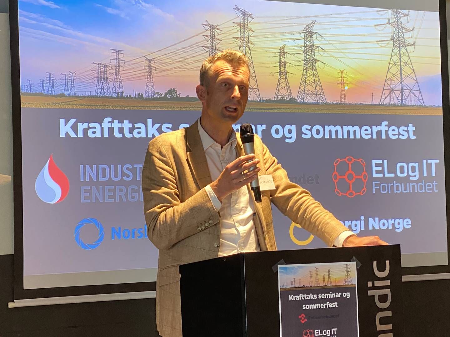 REAGERER: Energi Norge-sjefen er ikke imponert over regjeringens skattepakke. | Foto: Foto: Anders Lie Brenna