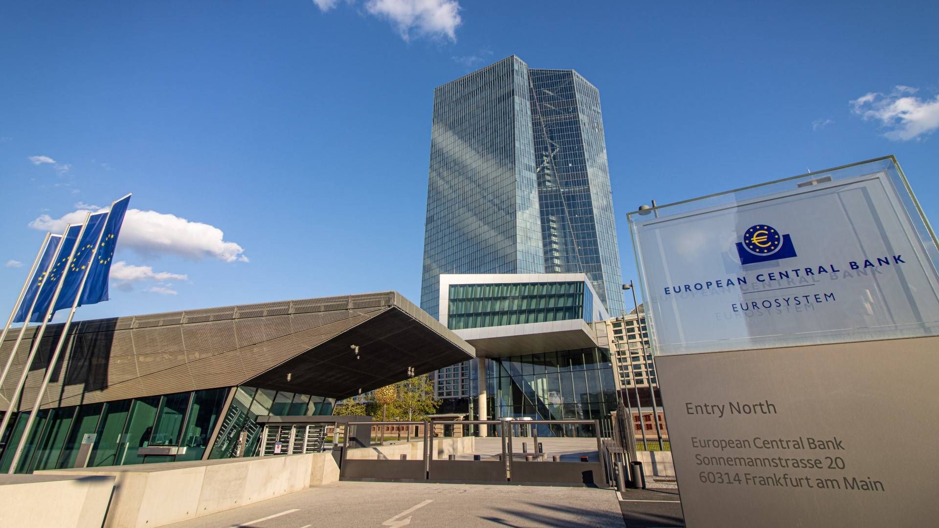 Zentrale der Europäischen Zentralbank in Frankfurt | Foto: picture alliance / greatif | Florian Gaul