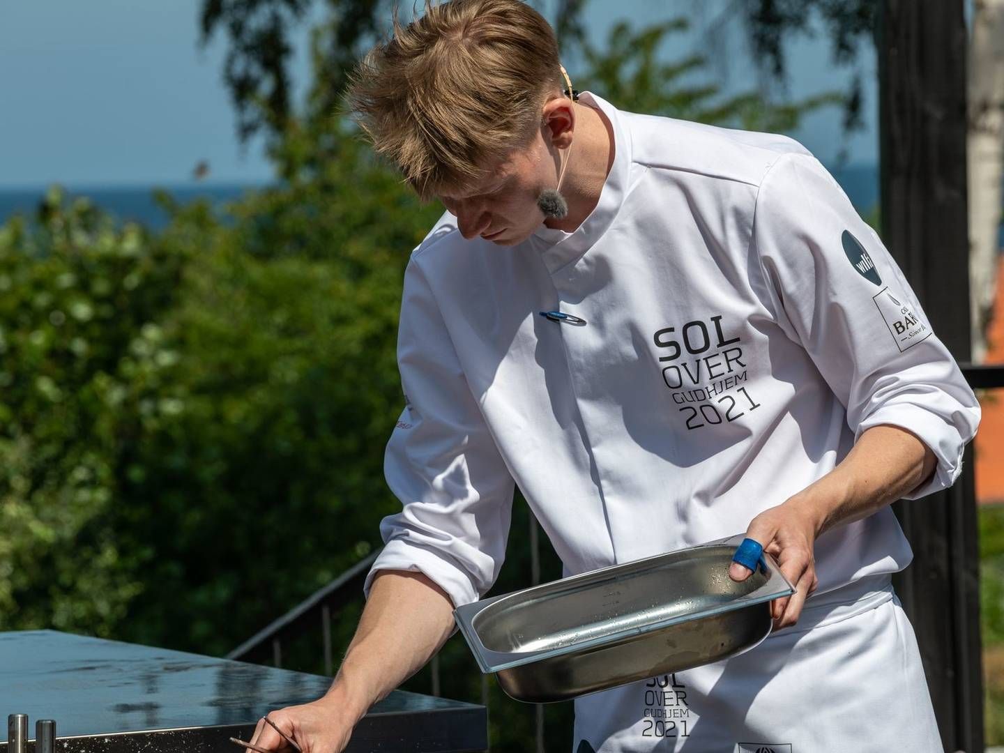 Vinderen i 2021, Andreas T. Møller fra Restaurant Møntergade, skal forsvare sin titel, når kokkekonkurrencen Sol over Gudhjem skydes i gang i weekenden. | Foto: PR / Sol over Gudhjem