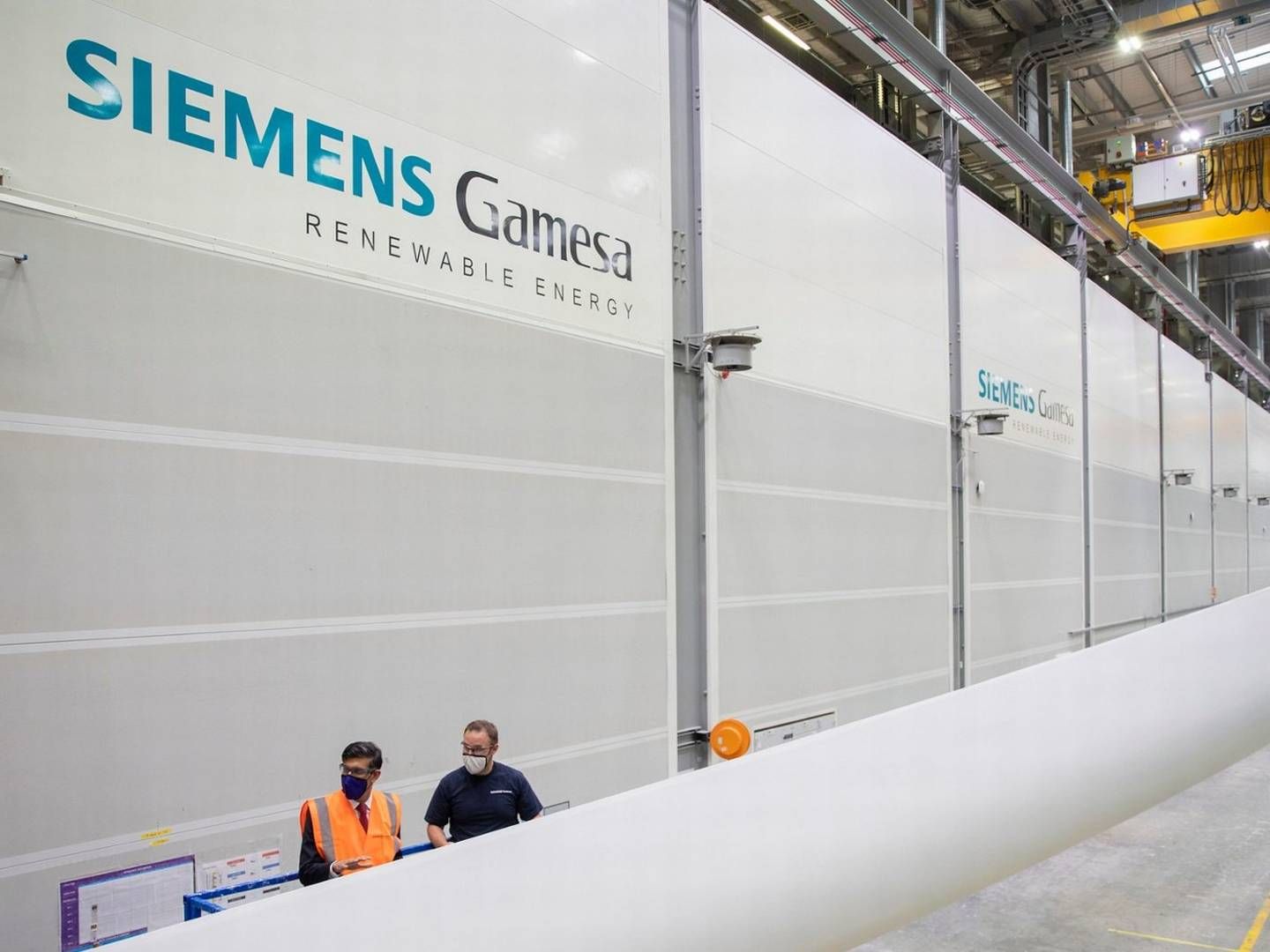 Siemens Gamesa skal opstille havvindmøller i Skotland. | Foto: Simon Walker / UK Treasury