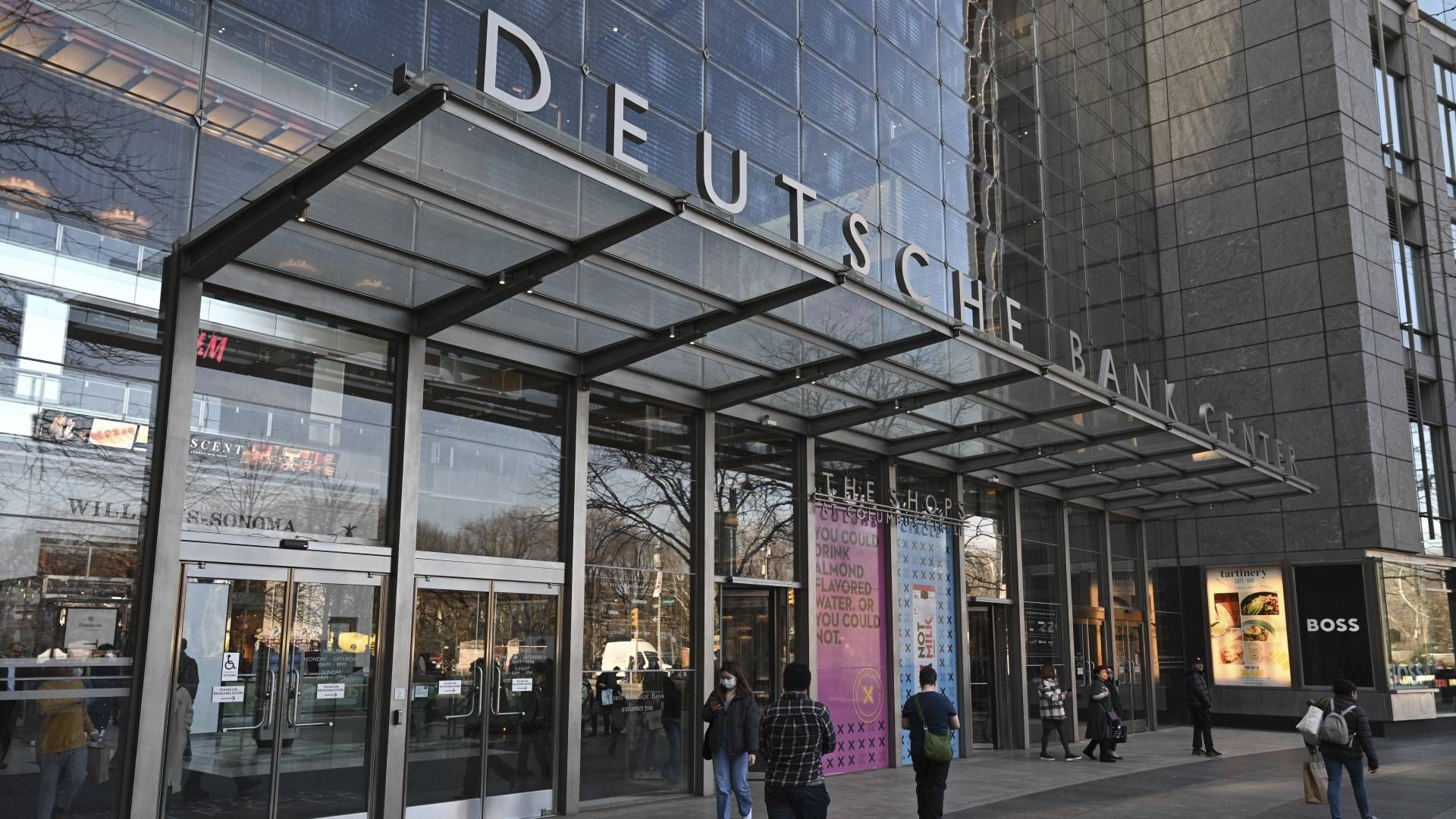 Sitz der Deutschen Bank Niederlassung in New York City. | Foto: picture alliance / NDZ/STAR MAX/IPx