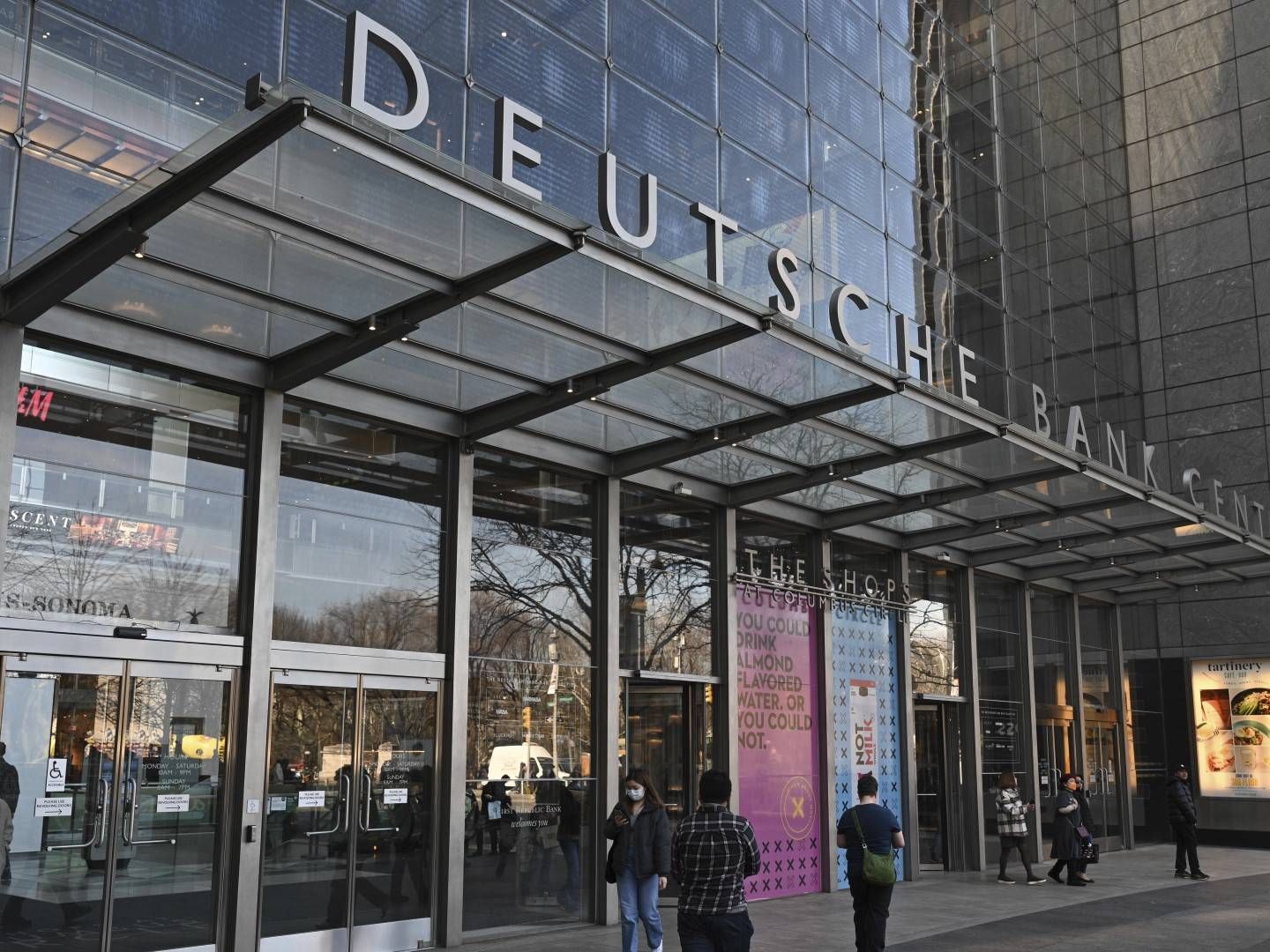 Sitz der Deutschen Bank Niederlassung in New York City. | Foto: picture alliance / NDZ/STAR MAX/IPx