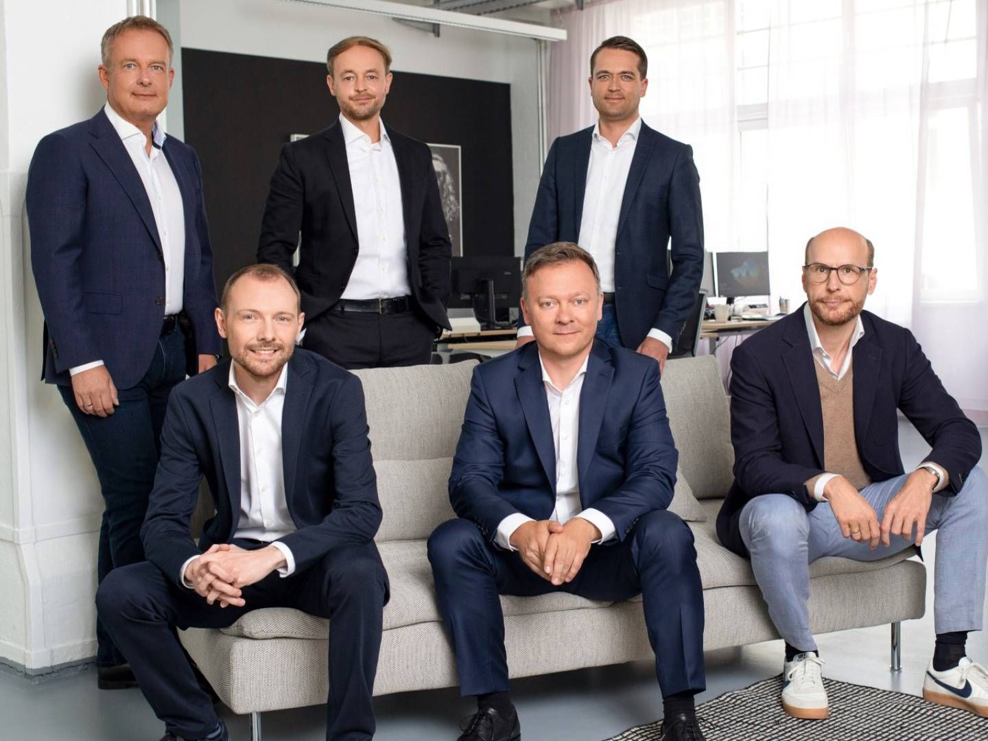 Der Wallstreet-Online-Vorstand: Matthias Hach, Stefan Zmojda, Thomas Soltau, Oliver Haugk, Michael Bulgrin, Roland Nicklaus | Foto: Wallstreet-Online