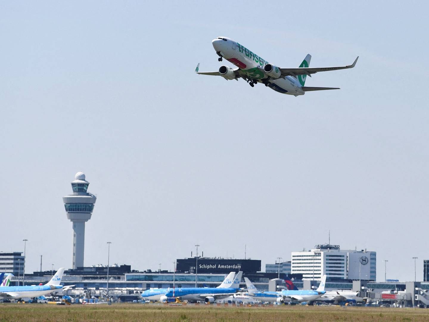 Det nye loft betyder, at der maksimalt må være 440.000 afgange om året her fra Schiphol-lufthavnen i Amsterdam. | Foto: PIROSCHKA VAN DE WOUW/REUTERS / X06750
