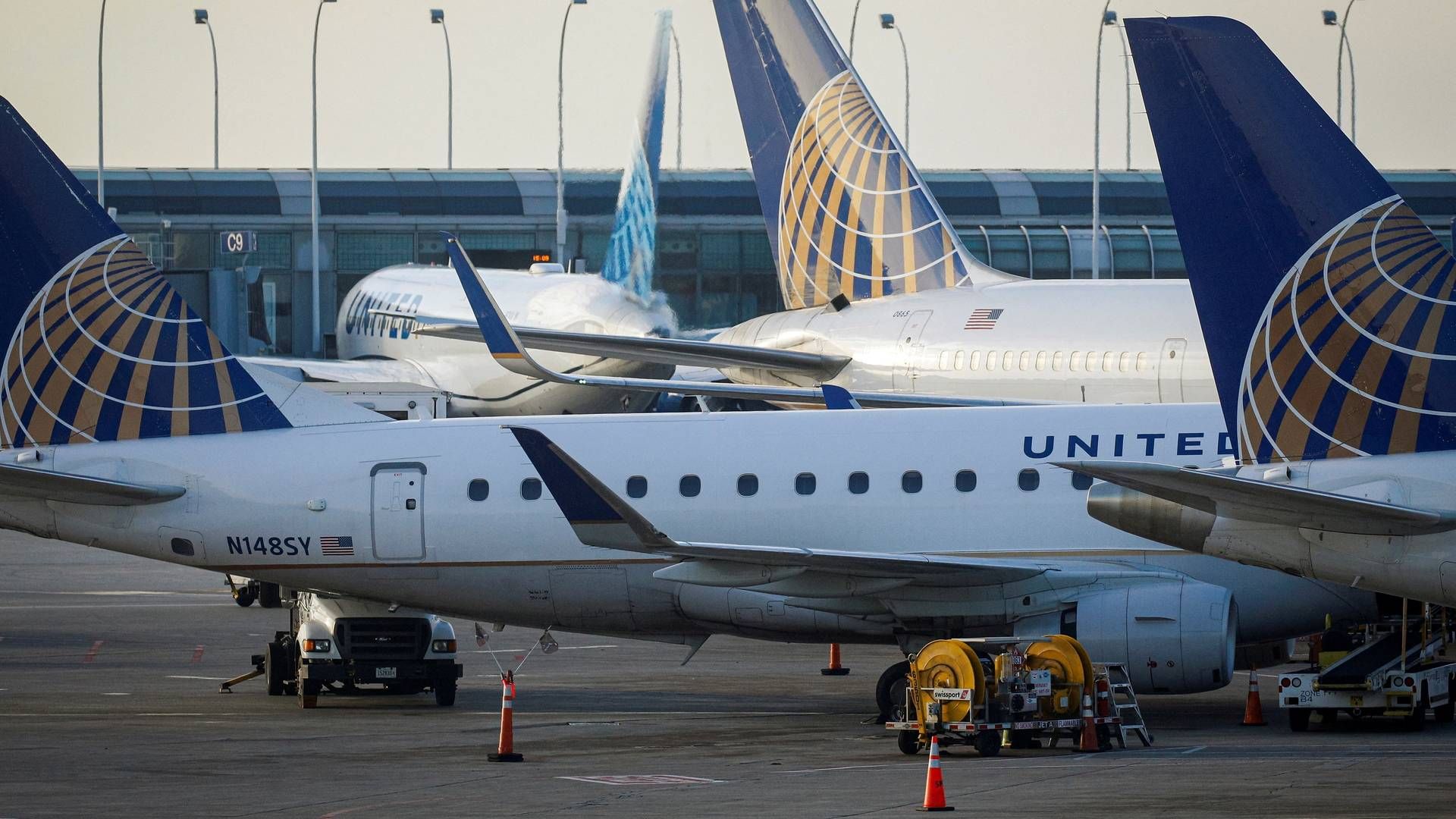 United Airlines har lavet en aftale med sine piloter. | Foto: BRENDAN MCDERMID/REUTERS / X90143