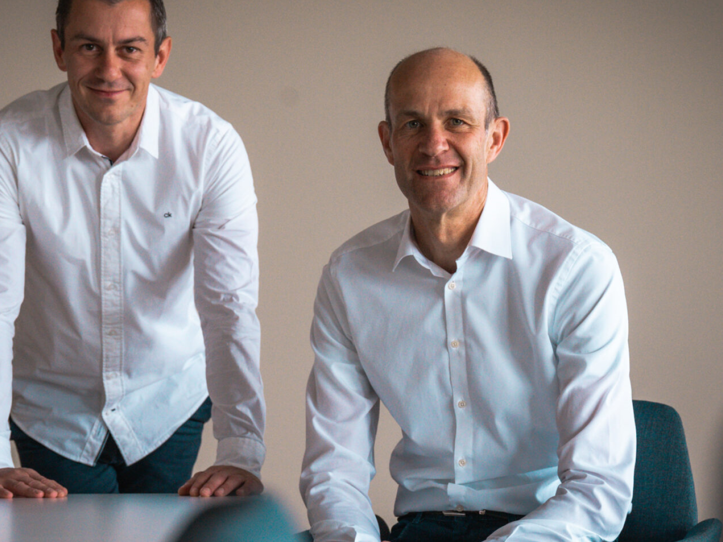 Mirko Krauel (l.), Geschäftsführer Markt der Otto Payments, und Hans Georg Spliethoff., Geschäftsführer Marktfolge | Foto: Otto Payment