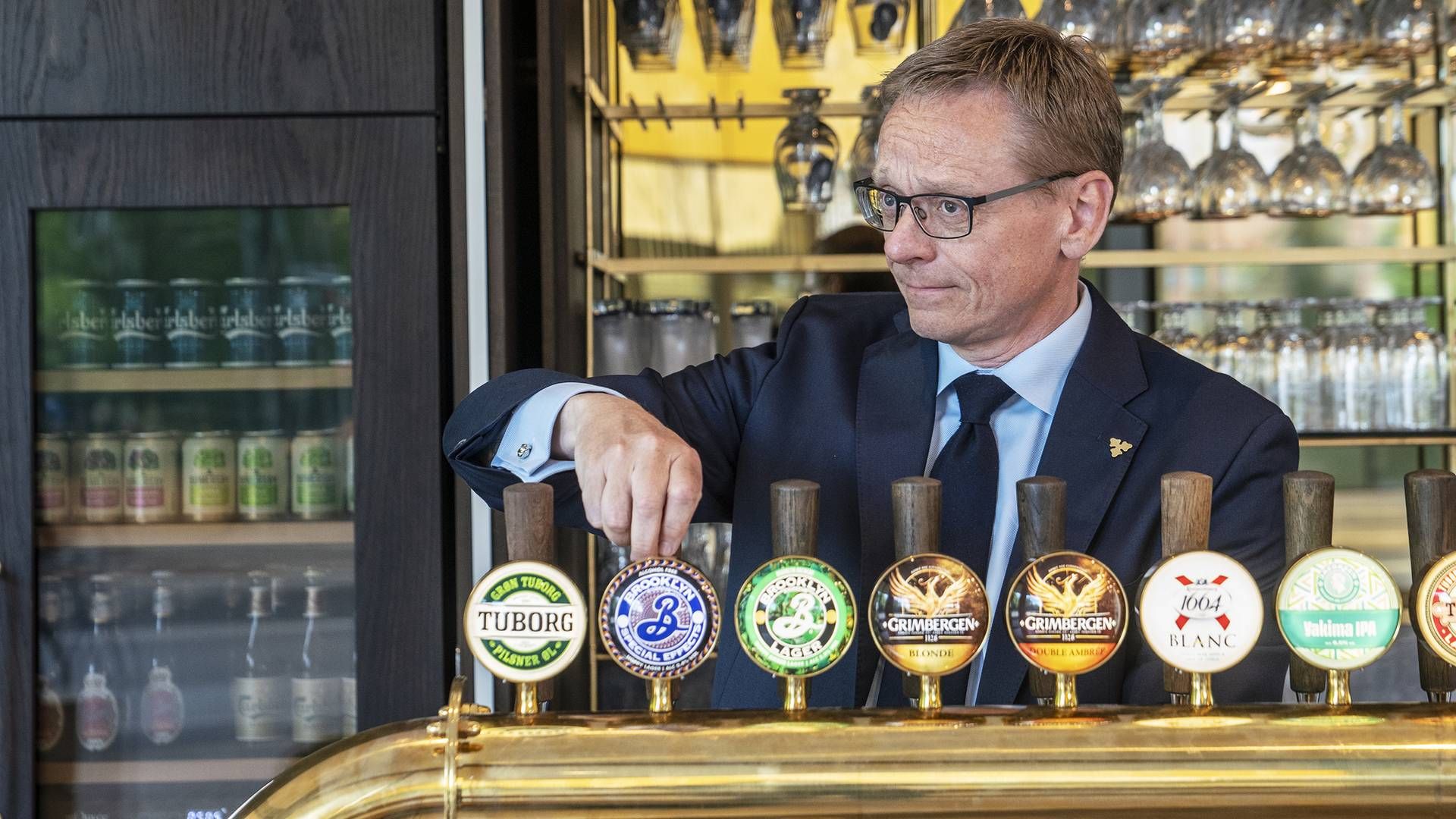 Finansdirektør Heine Dalsgaard meldte for nylig om sin afsked i Carlsberg - og stopper inden nytår i bryggerigruppen. | Foto: Stine Bidstrup/ERH