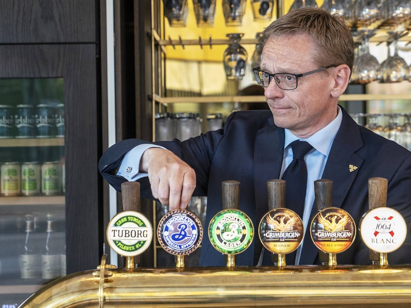 Finansdirektør Heine Dalsgaard meldte for nylig om sin afsked i Carlsberg - og stopper inden nytår i bryggerigruppen. | Foto: Stine Bidstrup/ERH