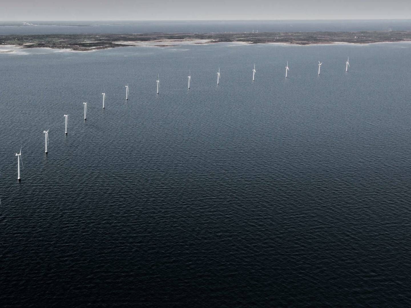 Foreløbigt er det kun de 16 gamle 3 MW-møller, der fylder mellem Øland og Gotland. Det kan ændre sig radikalt. | Foto: RWE Renewables