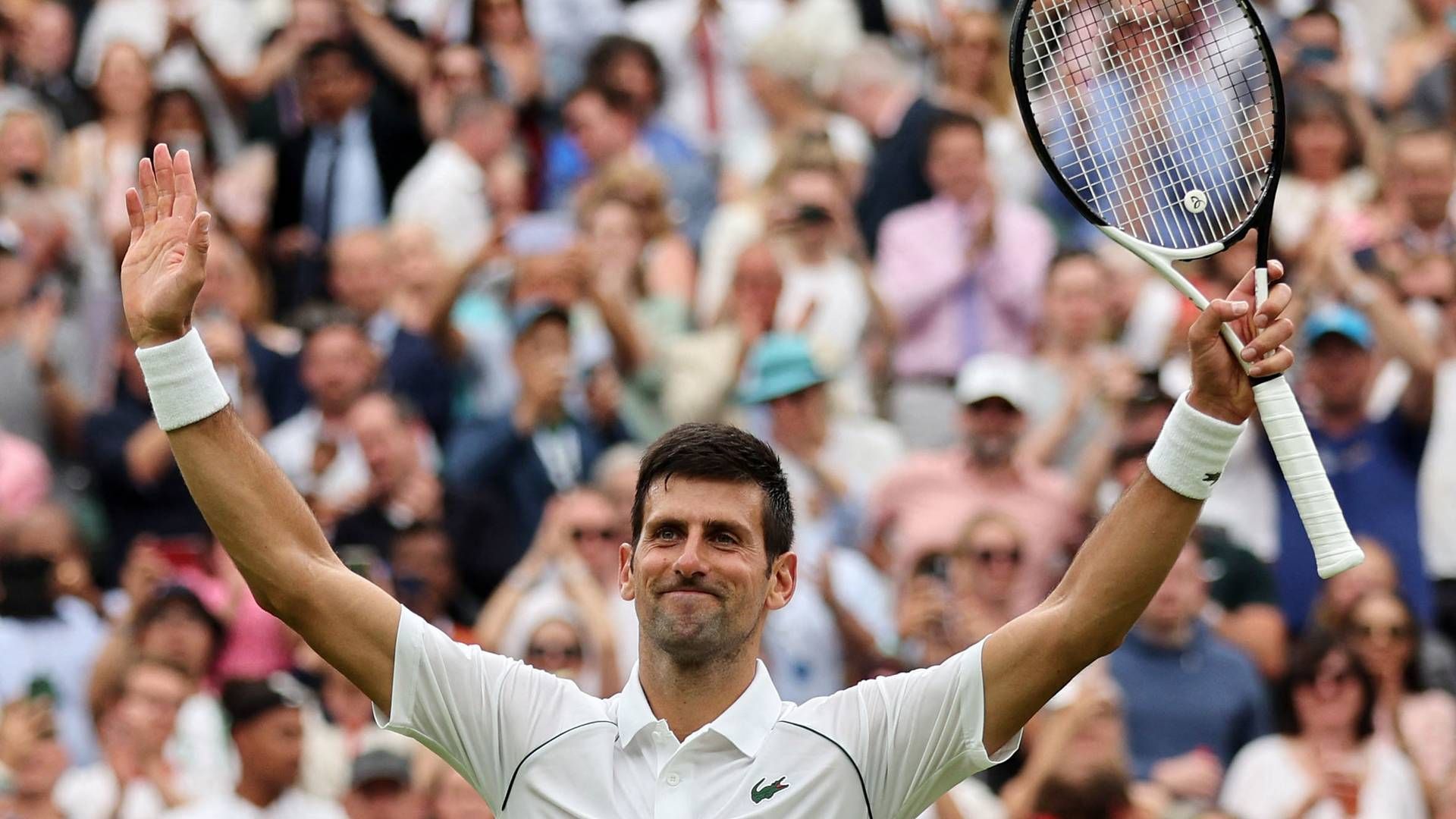 Novak Djokovic er storaktionær i dansk medicoselskab. | Foto: ADRIAN DENNIS/AFP / AFP