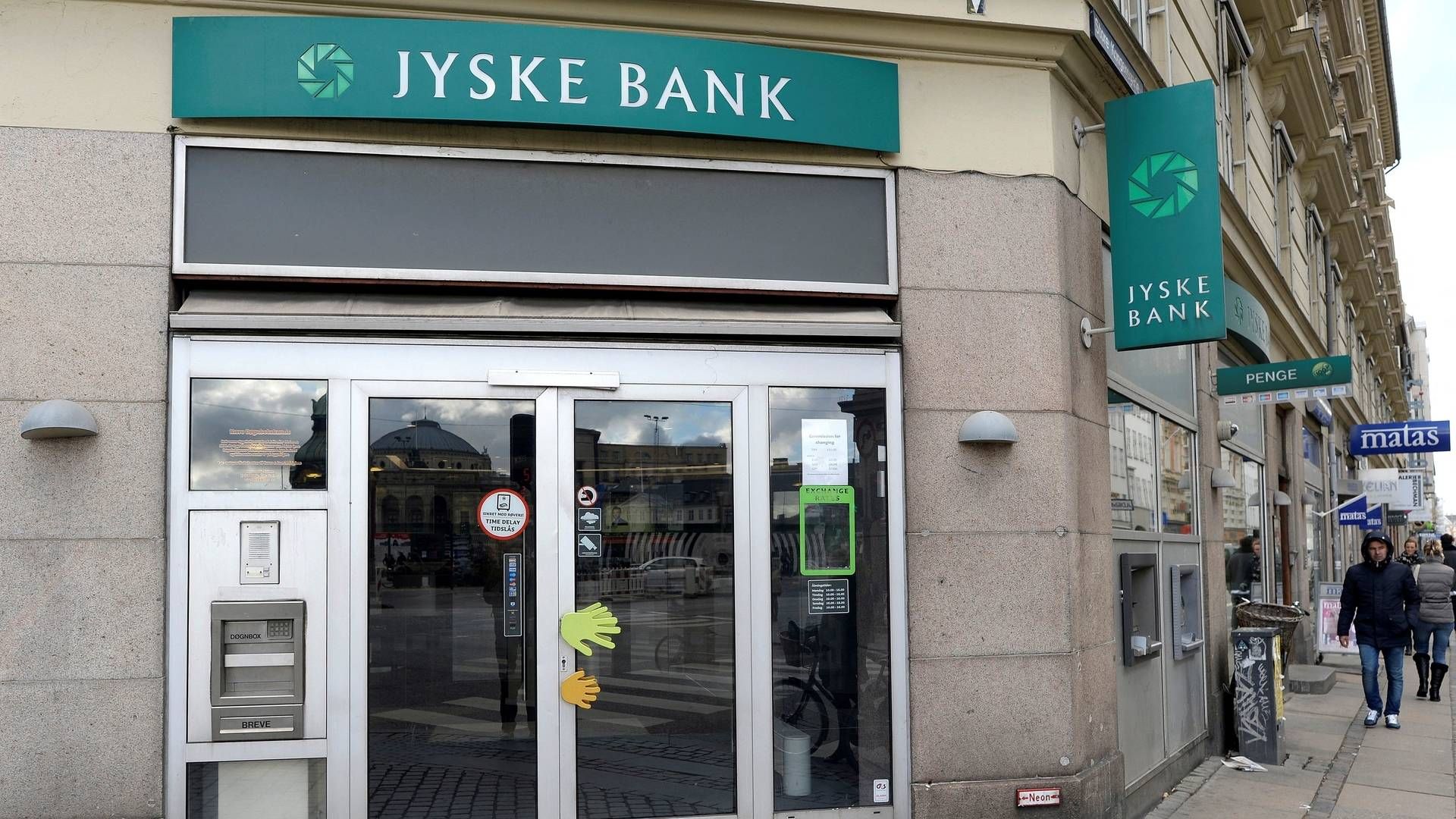 Jyske Bank overbød ikke konkurenterne i forhandlingerne om Handelsbanken ifølge anonyme kilder. | Foto: FABIAN BIMMER/REUTERS / X02840