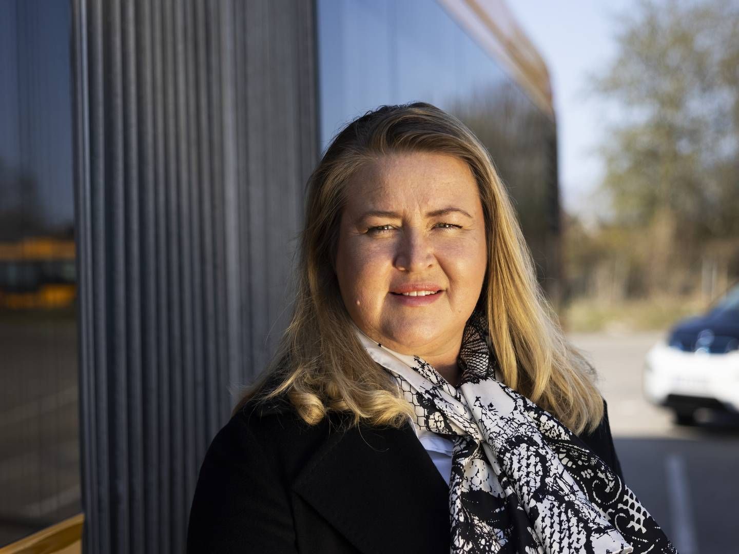 Adm. direktør i Arriva Danmark, Marianne Bøttger, vil ikke udtale sig om selskabets salgsproces eller nyt regnskab. | Foto: Gregers Tycho/ERH