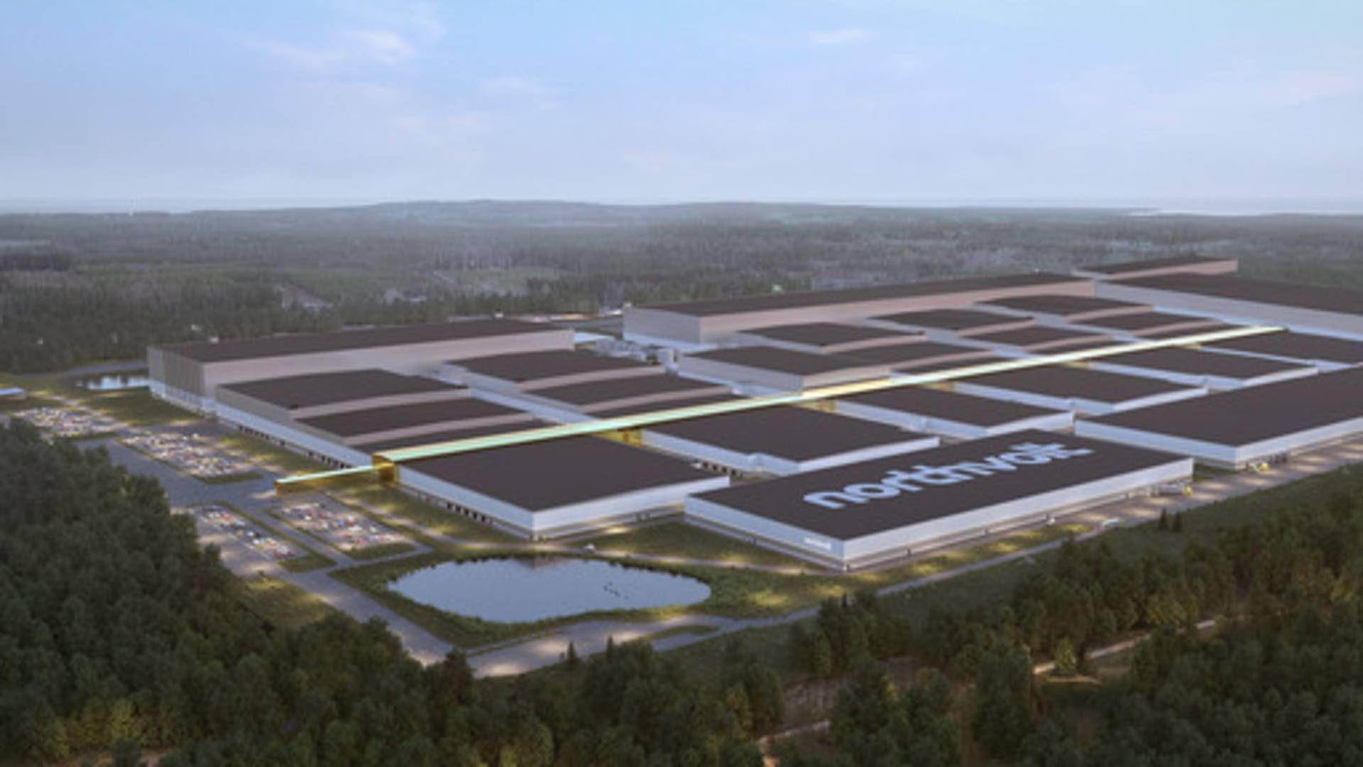 This is the layout of the Skellefteå plant upon completion. | Photo: Northvolt