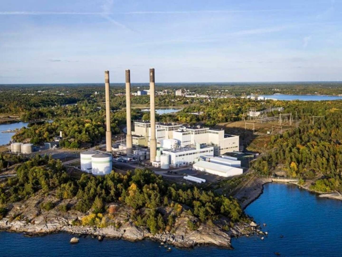 Unipers kraftværk i Karlshamn. | Photo: Uniper