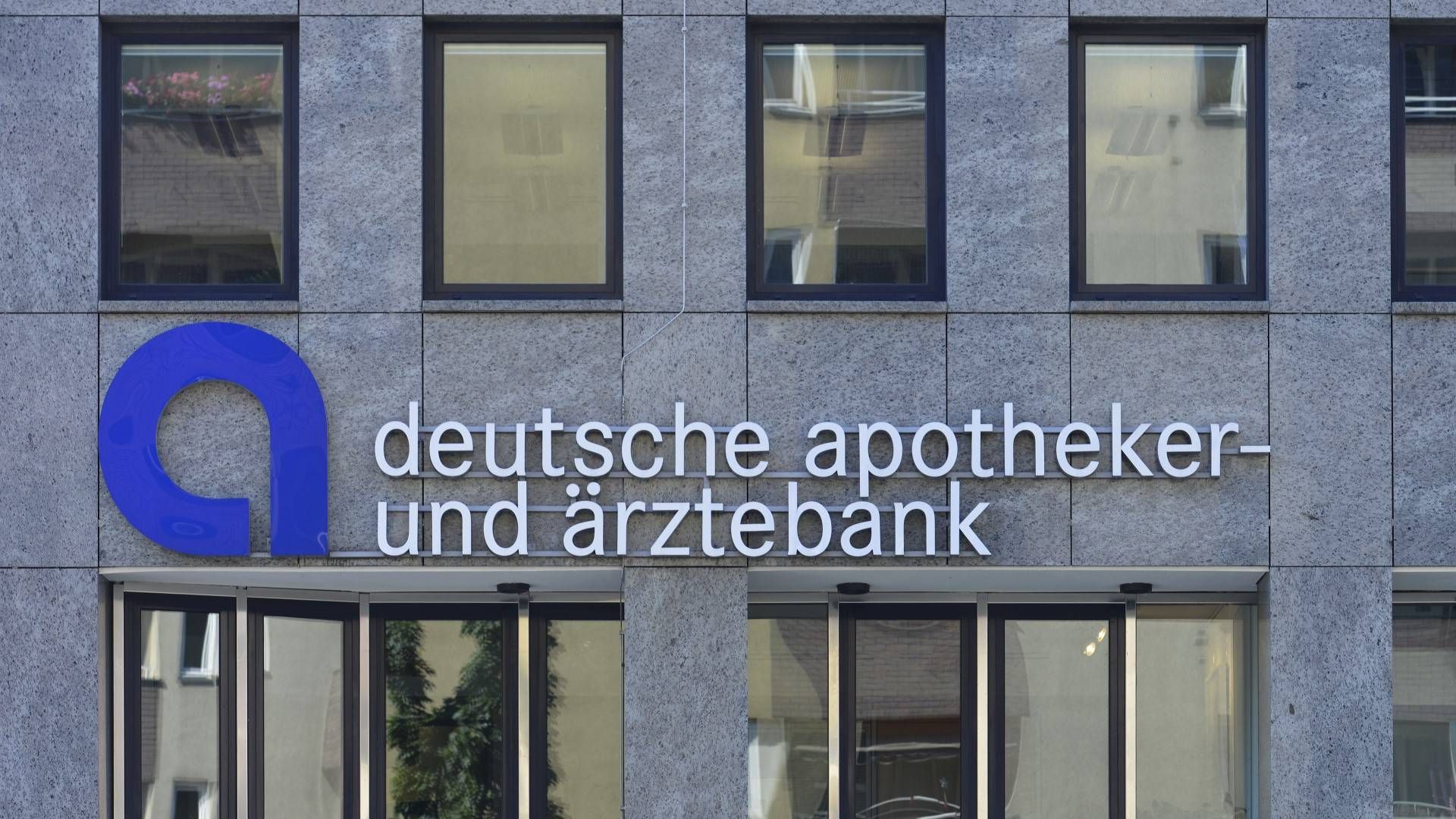 Logo der Apobank | Foto: picture alliance / Bildagentur-online/Schoening