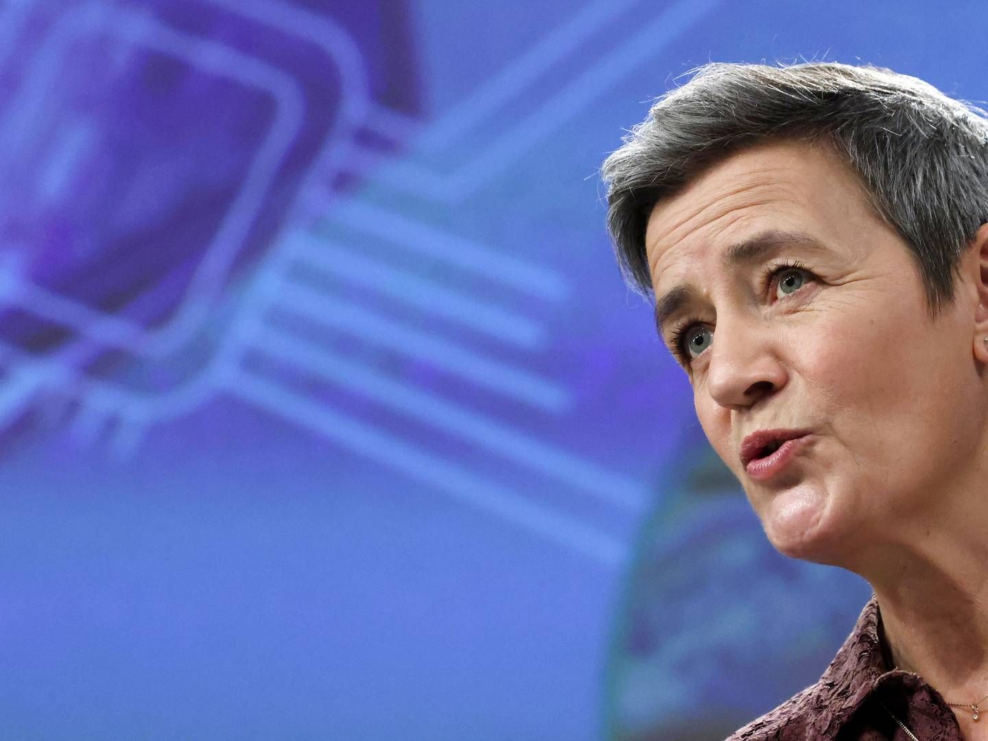 Margrethe Vestager, EU's konkurrencekommissær. | Foto: Yves Herman/Reuters/Ritzau Scanpix