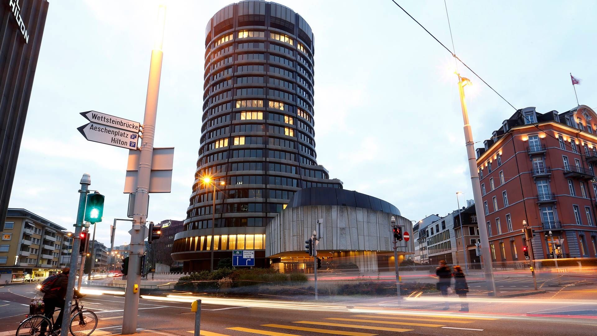 Basel-Komiteen har hjemme hos Bank for International Settlements i Basel. | Foto: Arnd Wiegmann/Reuters/Ritzau Scanpix