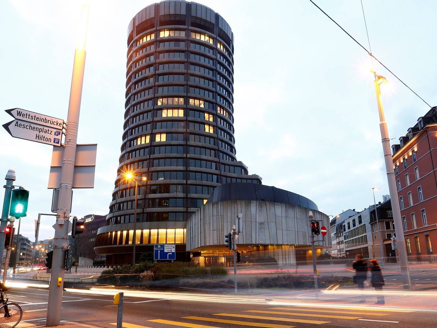 Basel-Komiteen har hjemme hos Bank for International Settlements i Basel. | Foto: Arnd Wiegmann/Reuters/Ritzau Scanpix