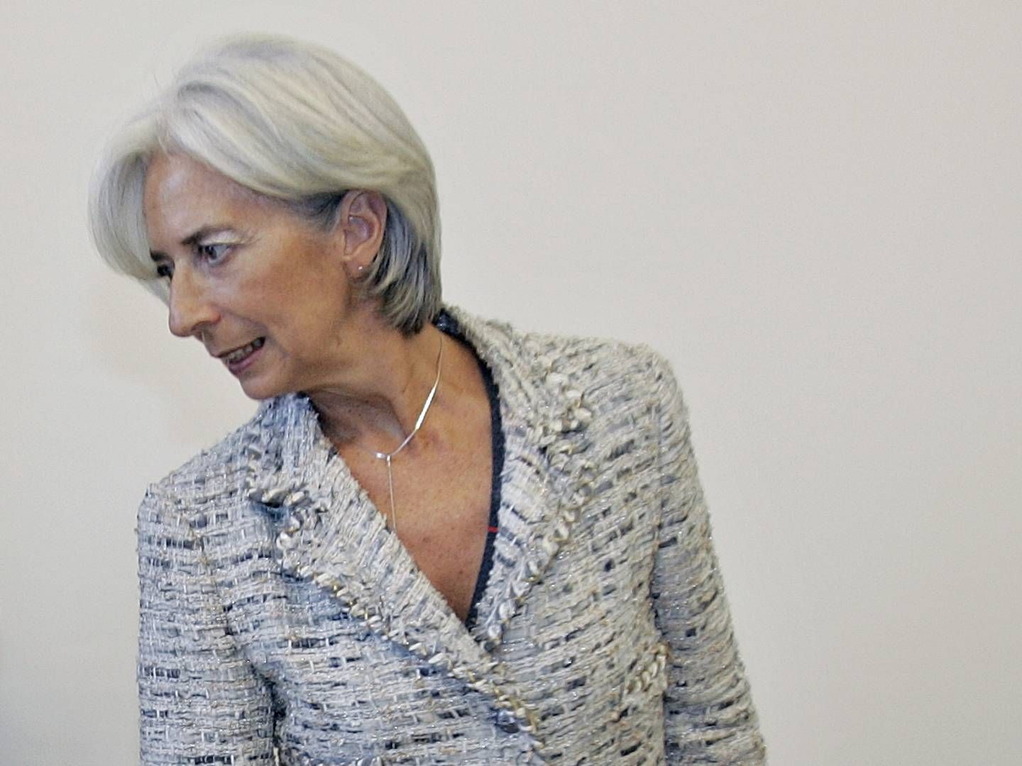 ECB med centralbankchef Christine Lagarde i spidsen har torsdag sænket renten. | Foto: Finn Frandsen