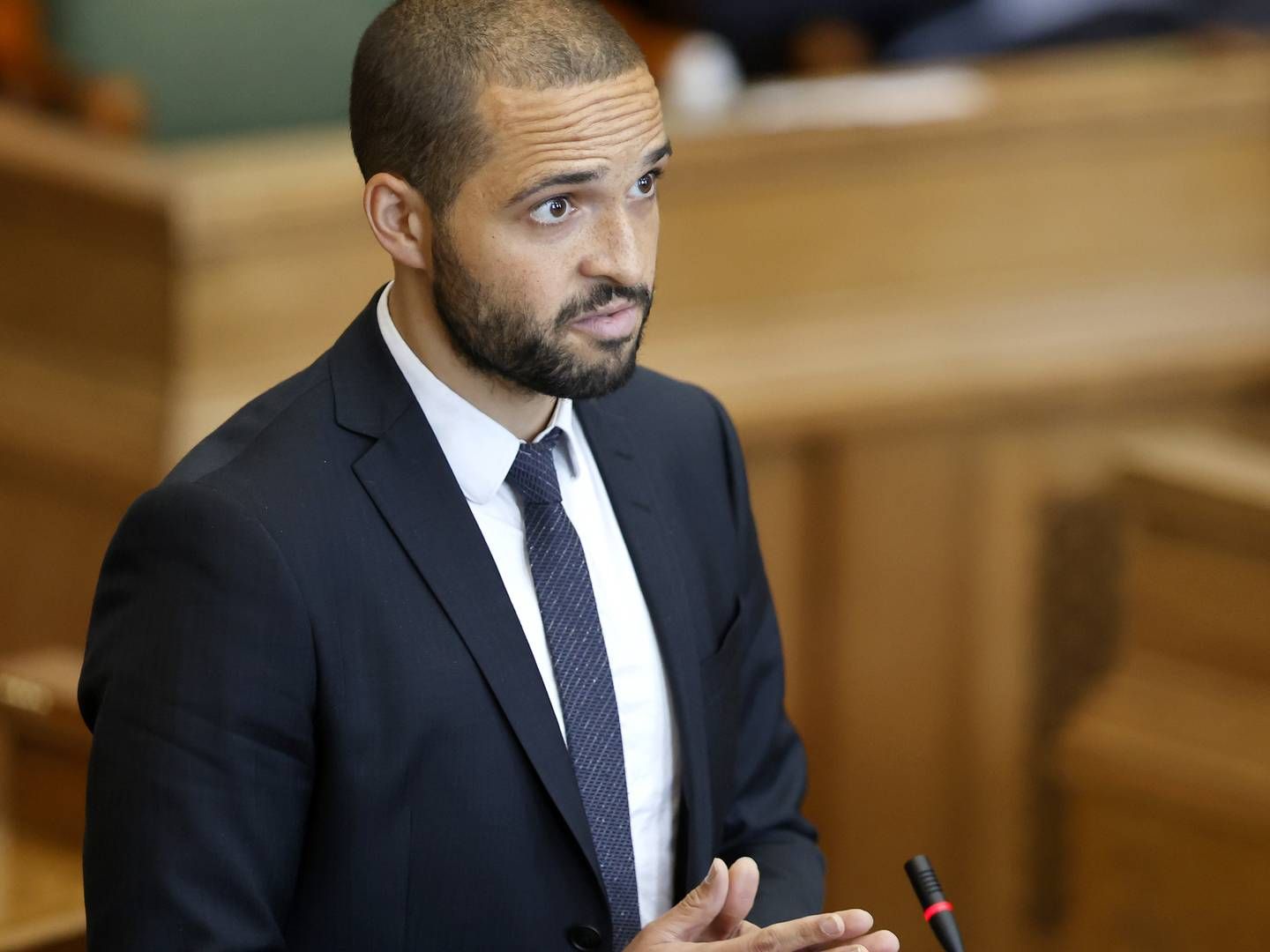 Ruben Kidde, folketingskandidat for De Radikale vil have en advokatvurdering i minksagen. | Foto: Jens Dresling